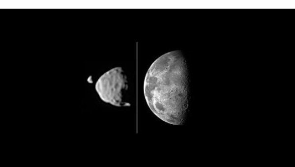 Спутник Деймос попал на снимки Curiosity